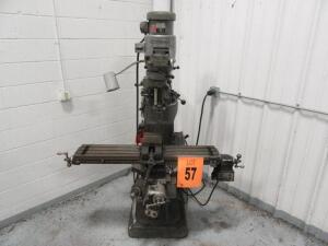 Bridgeport Milling Machine w/Series I 2HP Motor (Model: 7347/NO9N209RO9OF) *100 Industrial Dr Adrian, MI 49221*