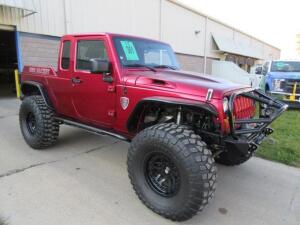 2012 Red Jacket Jeep Wrangler 3.6L VVT by VWERKS; VIN: 1C4HJWFG2CL126676; Miles: 4,236; Other Notes: Red Jacket Leather Interior; *100 Industrial Dr A