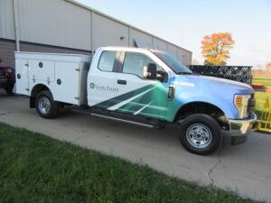 2018 Ford F-250 Super Duty XL Service Truck (VWERKS); VIN: 1FT7X2B63JEB17566; Miles: 11,007; *100 Industrial Dr Adrian, MI 49221*