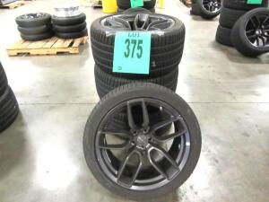 (4) Pirelli P-Zero All Season Tires - Size: 305/35 ZR20 (107Y) w/20" Aluminum SRT Rims 5-Lug *100 Industrial Dr Adrian, MI 49221*