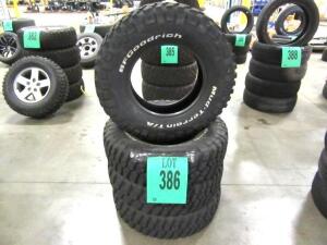 (4) BFGoodrich Tires Mud-Terrain T/A KM2 - Size: LT255/80R17 121/118Q *100 Industrial Dr Adrian, MI 49221*