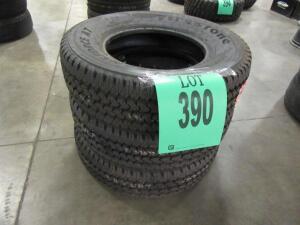 (3) Firestone Transforce AT Tires - Size: LT245/75R17 121/118R *100 Industrial Dr Adrian, MI 49221*