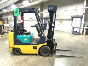 Komat'su Forklift Model: FG15STLP-16; Type: LP; Hours: 6836; Capacity: 2500lb; Does NOT Come With Propane Tank; *100 Industrial Dr Adrian, MI 49221*