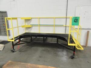 110" x 62" x 65" Rolling Car Lift 2-Step Working Platform *100 Industrial Dr Adrian, MI 49221*