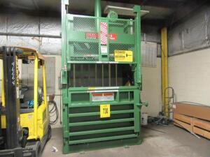 PTR Baler & Compactor; Model: 3400HD LH; SN: 9573083; MFG. Date: 02/12/96; *800 S Center Street Adrian, MI 49221 Building 1*