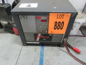 The General/YUASA 2000 Plus Forklift Battery Charger; Model: TGN-12-865; SN: XI18108; *800 S Center Street Adrian, MI 49221 Building 2*