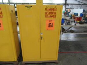 JustRite RMO8361 Flammable Liquid Storage Cabinet 45 Gallon Capacity; *800 S Center Street Adrian, MI 49221 Building 2*