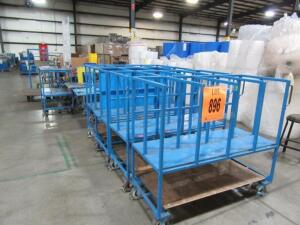 Assorted Blue Carts *800 S Center Street Adrian, MI 49221 Building 2*