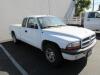 2003 WHITE DODGE DAKOTA TRUCK, V6-239 3.9L, POWER WINDOWS, CLOTH INTERIOR, 146,751 MILES, VIN# 1D7HL32X43S376754, LIC# 8V99850, (LOCATION: CHATSWORTH, - 3