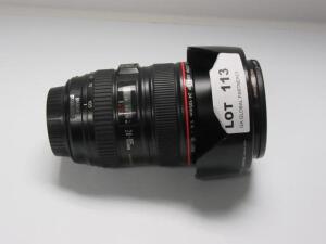 CANON 24-105MM EF MACRO 0.45M/1.5FT ULTRASONIC IMAGE STABILIZER LENS