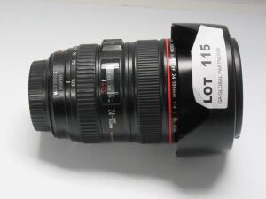 CANON 24-105MM EF MACRO 0.45M/1.5FT ULTRASONIC IMAGE STABILIZER LENS