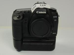 CANON EOS 5D MARK II DS126201 DIGITAL CAMERA BODY ONLY, W/ VERTICALBATTERY GRIP