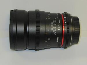 BOWER 35MM T1.5 WIDE-ANGLE HD CINE LENS