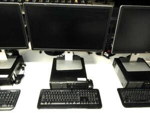 DELL OPTIPLEX 3020 CORE i5 -4570 CPU @ 3.20GHZ, 16GB RAM, 256 GB HD, WINDOWS 10 PRO, W/24" MONITOR, KEYBOARD AND MOUSE