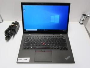 LENOVO X1 CARBON (TP00061B) CORE i7 5699U @2.6GHZ ,16GB RAM,256GB HD,WINDOWS 10 PRO, TOUCHSCREEN, LOPTOP W/ POWER SUPPLY