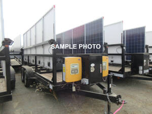 2012 SCT 20 Mobile Solar Generator from DC SOLAR - Tag Number 14763