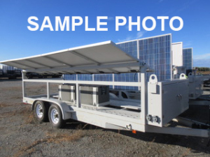 2015 SCT 20 Mobile Solar Generator from DC SOLAR - Tag Number 14684