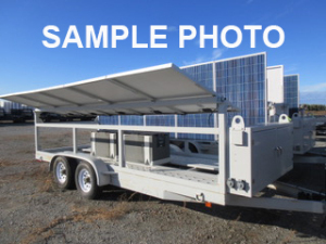 2015 SCT 20 Mobile Solar Generator from DC SOLAR - Tag Number 14685