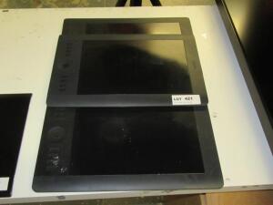 (3) WACOM INTUOS 5 TOUCH PTH-650 MEDIUM WIRELESS GRAPHIC TABLE( NO PENS)