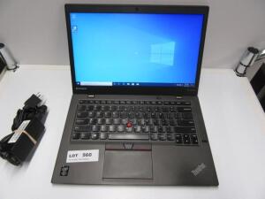 LENOVO X1 CARBON (TP00076A) CORE i5 Vpro-5300U @2.3GHZ ,8GB RAM,256GB HD,WINDOWS 10 PRO LOPTOP W/ POWER SUPPLY