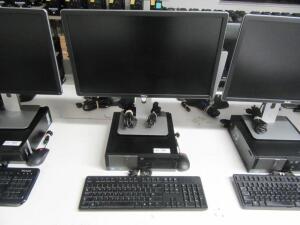 DELL OPTIPLEX 3010 CORE i5 3470 CPU@ 3.20GHZ, 8GB RAM, 256 GB HD, WINDOWS 10 PRO, W/24" MONITOR /KEYBOARD AND MOUSE