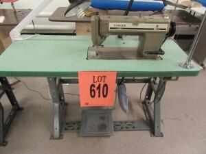 SINGER 591 INDUSTRIAL SEWING MACH.