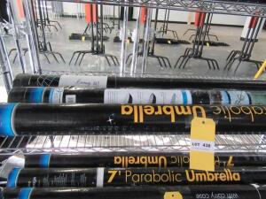 (3) WESTCOTT 7' PARABOLIC UMBRELLAS