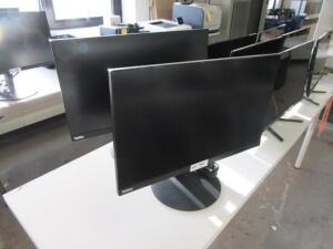 (2) LENOVO 24'' THINKVISION P24Q-10 MONITORS