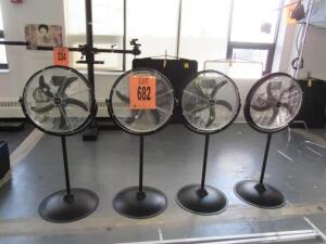 (4) UTILITECH PRO FANS