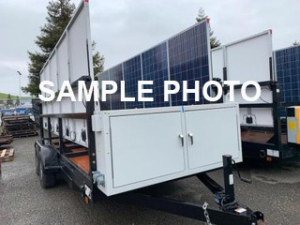 2012 SCT 20 Mobile Solar Generator from DC SOLAR - Tag Number 17357