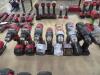 LOT OF 7 MILWAUKEE ELECTRIC DRILLS (6) 18V ELECTRIC DRILL AND (1) 12V ELECTRIC DRILL W/ 2 CHARGERS ( 4650 OAKLEYS LN HENRICO, VA 23231)