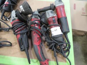 LOT OF (4) MILWAUKEE GRINDERS ( 4650 OAKLEYS LN HENRICO, VA 23231)