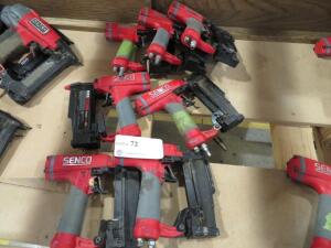 LOT OF (6) SENCO FINISH PRO 23LXP AIR NAIL GUN( 4650 OAKLEYS LN HENRICO, VA 23231)