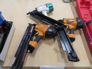 LOT OF (3) AIR FRAMING NAILER (2) BOSTITCH MODEL: F28WW AND (1) INTERCHANGE MODEL; NSC83-34 ( 4650 OAKLEYS LN HENRICO, VA 23231)