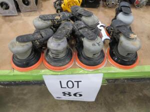 LOT OF (7) DYNABRADE AIR SANDERS ( 4650 OAKLEYS LN HENRICO, VA 23231)