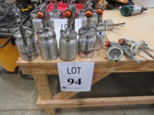 LOT OF (7) C.A TECHNOLOGIES TOMCAT SPRAY GUN ( 4650 OAKLEYS LN HENRICO, VA 23231)