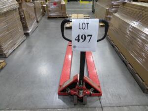 VESTIL PALLET JACK 4,000LBS 95" FORKS ( 2700 DISTRIBUTION DR HENRICO, VA 23231)