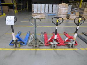 LOT OF 4 PALLET JACKS ( 2700 DISTRIBUTION DR HENRICO, VA 23231)