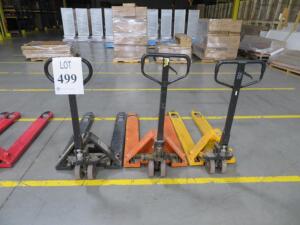 LOT OF 3 PALLET JACKS ( 2700 DISTRIBUTION DR HENRICO, VA 23231)