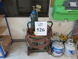 HARPER WELDING CART W/ TORCH ( 4650 OAKLEYS LN HENRICO, VA 23231)