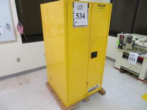 JUSTRITE FLAMMABLE LIQUID STORAGE CABINET 60 GALLON ( 4650 OAKLEYS LN HENRICO, VA 23231)