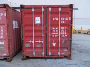 JINDO CONTAINER 39' X 7' X 7' W/ ASST'D MACHINES FOR PARTS ( 4650 OAKLEYS LN HENRICO, VA 23231)