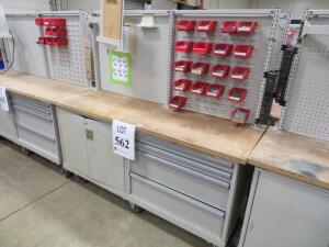 LISTA COMBINATION WORKSTATION 72" X 22 1/2" X 68 1/2" ( 4650 OAKLEYS LN HENRICO, VA 23231)