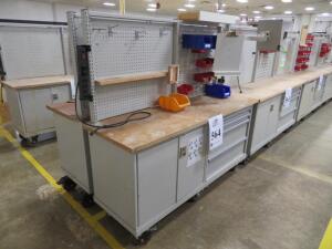 LISTA COMBINATION WORKSTATION 72" X 22 1/2" X 68 1/2" ( 4650 OAKLEYS LN HENRICO, VA 23231)