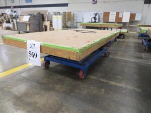 BISHAMON OPTIMUS HYDRAULIC LIFT TABLE 2000LBS CAPACITY 2000LBS MODEL: L2K-4260 ( 4650 OAKLEYS LN HENRICO, VA 23231)