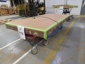 BISHAMON OPTIMUS HYDRAULIC LIFT TABLE 2000LBS MODEL: L2K-4260 ( 4650 OAKLEYS LN HENRICO, VA 23231)