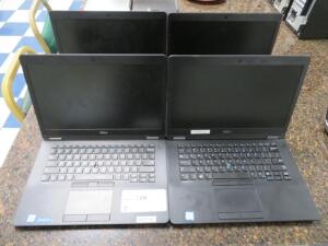 LOT OF 4 DELL LATITUDE E7470 LAPTOP (NO HARD DRIVE) (4650 OAKLEYS LN HENRICO, VA 23231)