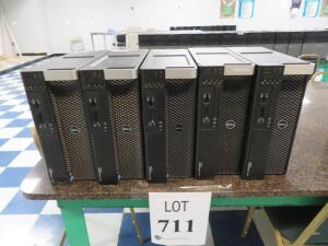 LOT OF 4 DELL PRECISION DESKTOP (3) T3600 AND (1) T3610 (NO HARD DRIVE) (4650 OAKLEYS LN HENRICO, VA 23231)