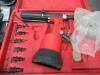 (LOT) ASSORTED AIR HAND TOOLS (DRILLS, GRINDERS, SAW, SHEER AND STAPLE GUN) - 4