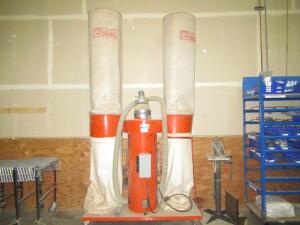 CORAL VERTICAL BAG DUST COLLECTOR MODEL GAM 2C